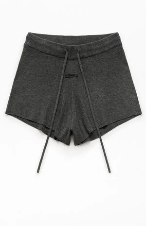 Women's Iron Gray Running Shorts image number 1