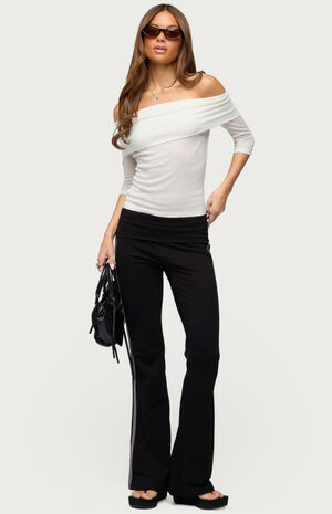 Thais Foldover Off-The-Shoulder Top image number 5