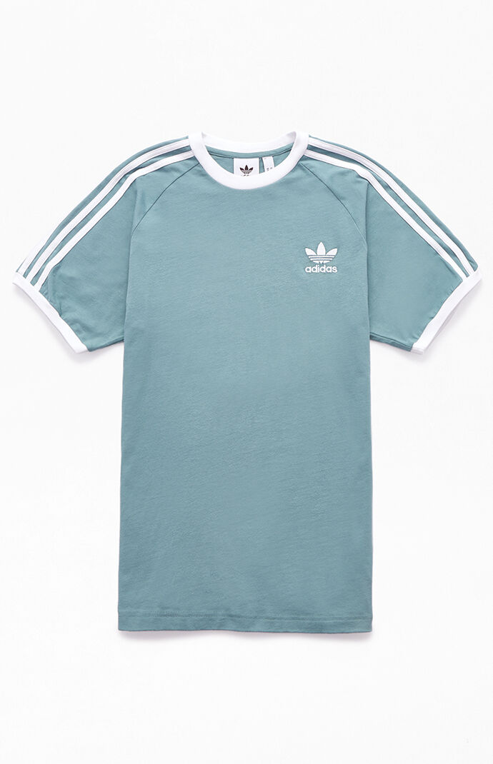 adidas blue stripes