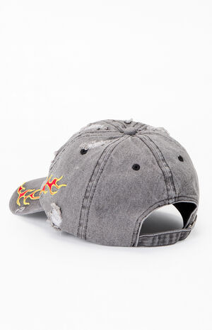 Flaming Heck Dad Hat image number 3