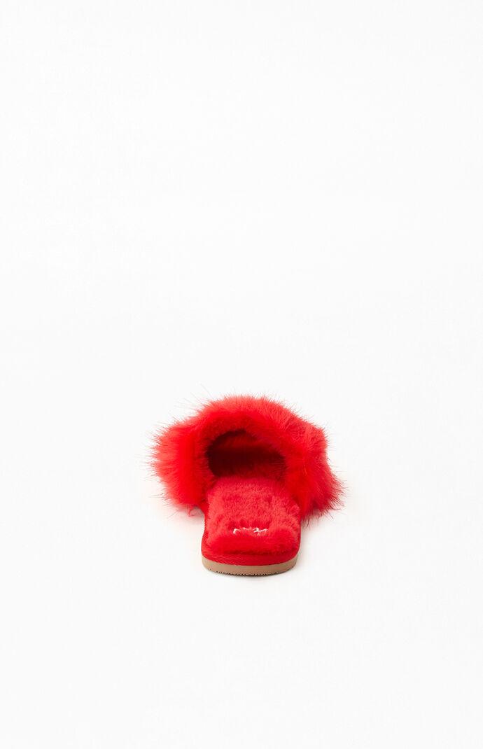 Women's Cupid Fuzzy Slippers