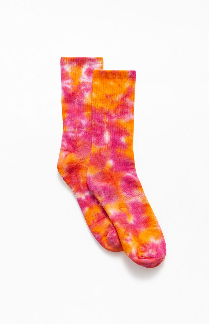 Tie Dye Tube Socks