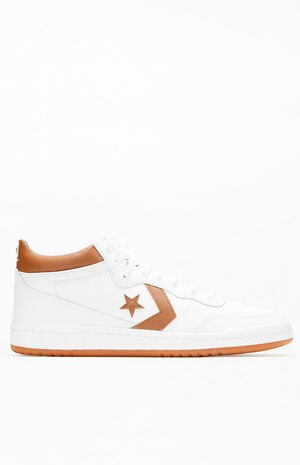 Tan Fastbreak Pro Leather Shoes image number 1