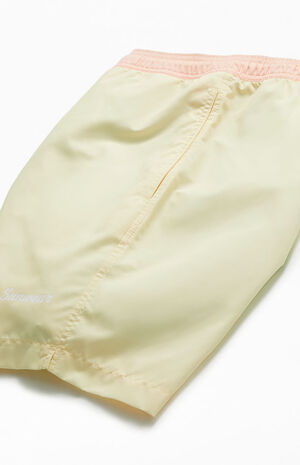 Mint Colorblock 6.5" Swim Trunks image number 4