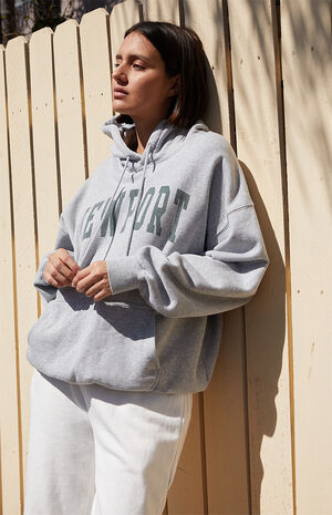 Heather Grey Newport Hoodie image number 1
