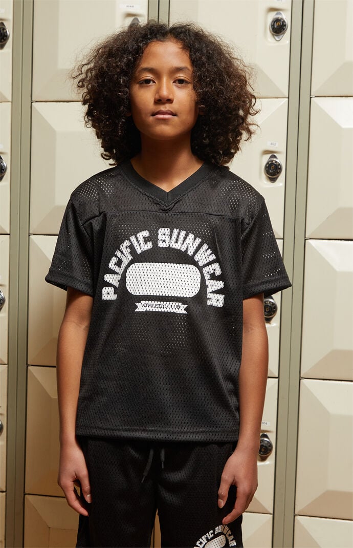 Pacsun Kids Black Mesh Jersey