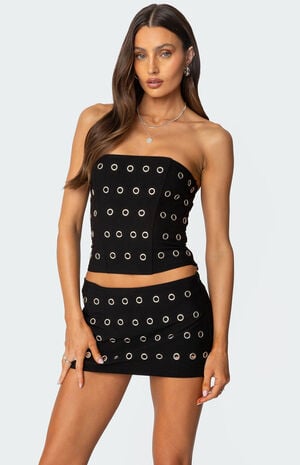 Arlette Grommet Strapless Corset image number 1