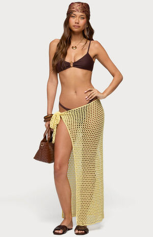 Avigail Crochet Maxi Sarong image number 5