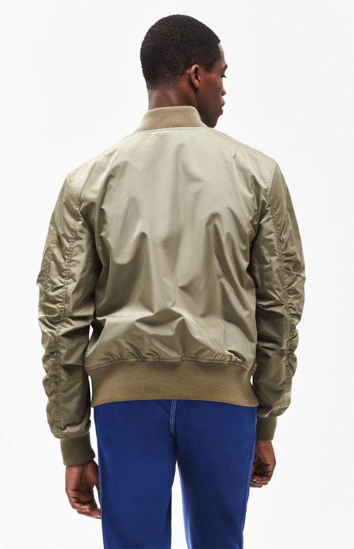 pacsun denim bomber jacket