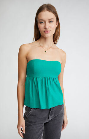 Strapless Tie Back Tube Top image number 1