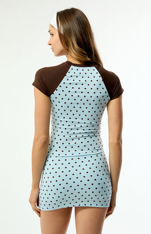 Lounge Polka Dot Raglan T-Shirt image number 4