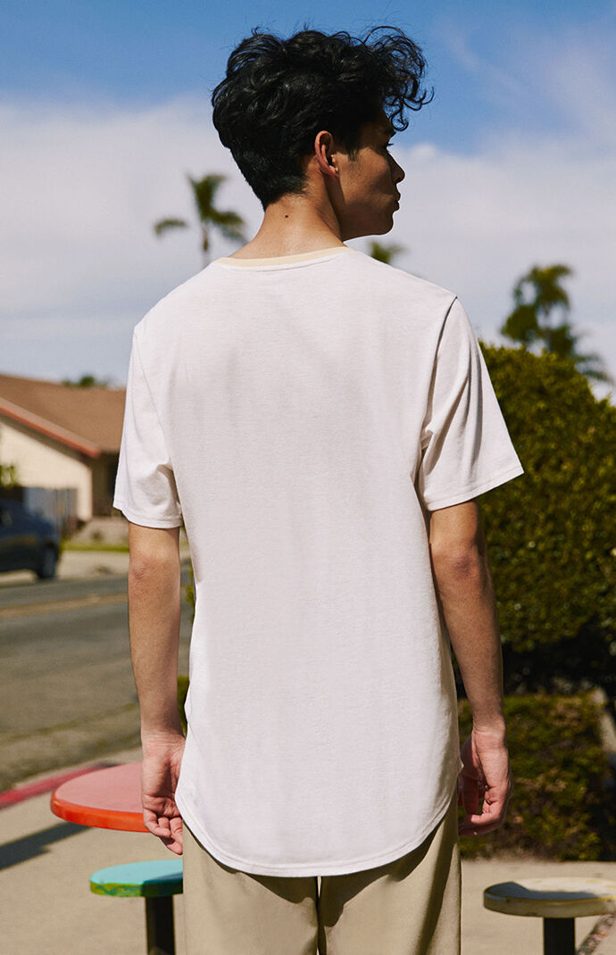 Whipple Striped Scallop T-Shirt