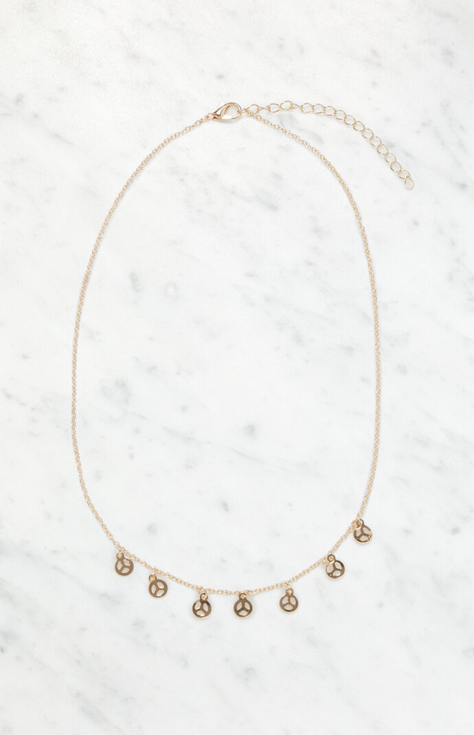 Peace Sign Necklace