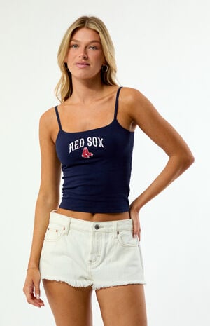 x MLB Boston Red Sox Sculpted Tank Top image number 2