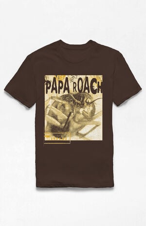Papa Roach Brown Infest T-Shirt image number 1