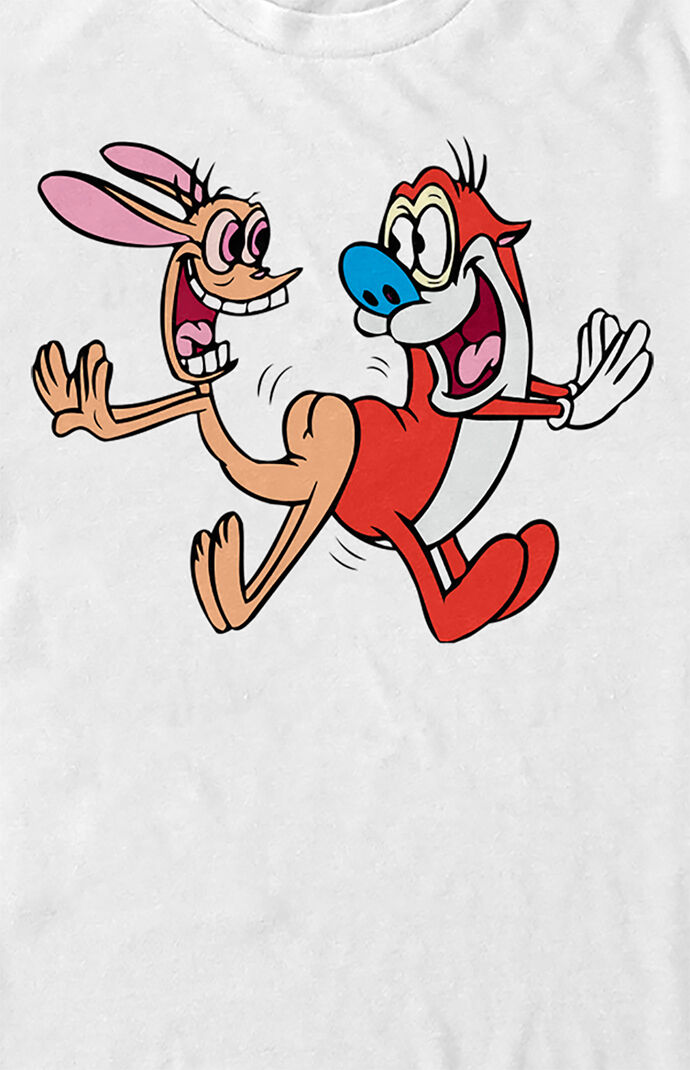 Ren And Stimpy Jump T-Shirt