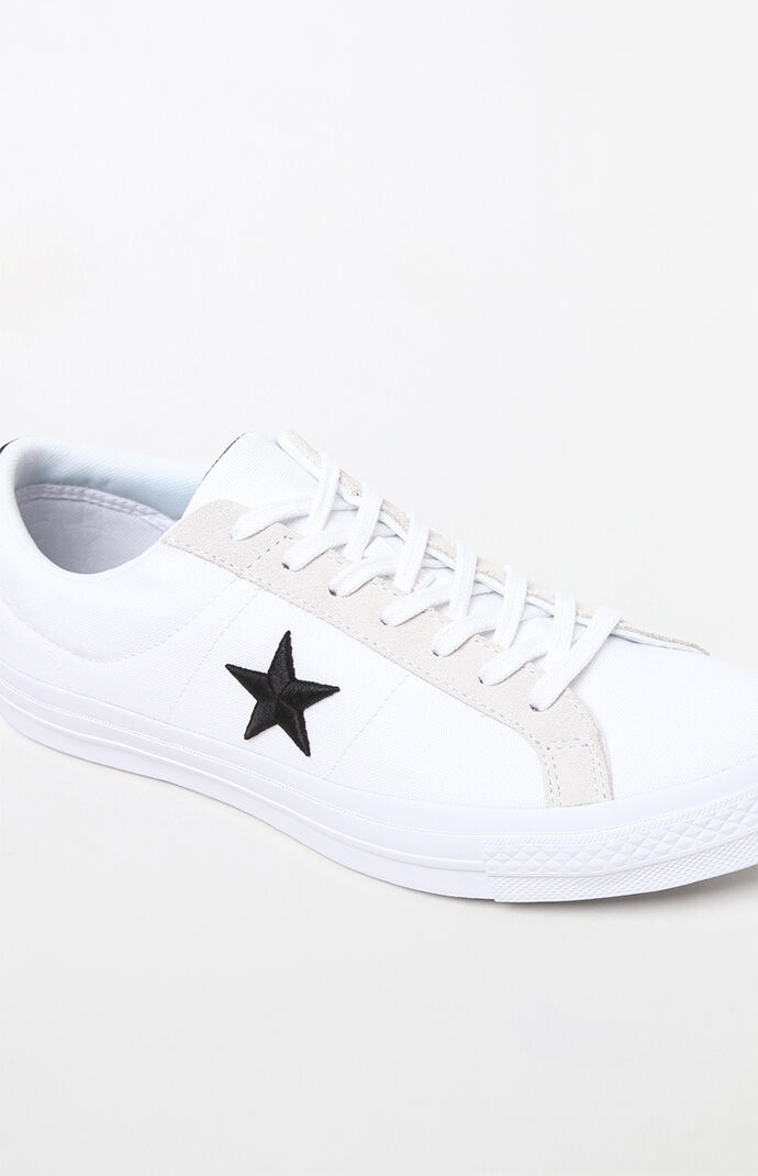 converse all star low black mono canvas