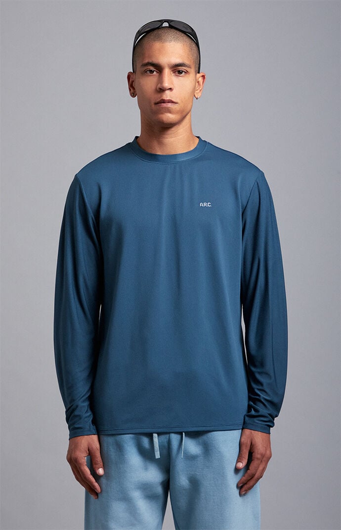 A.R.C. Active Blue Performance Long Sleeve T-Shirt