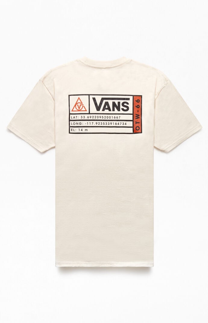 vans off white shirt