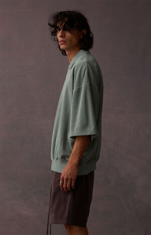 Sycamore Terry Cloth Short Sleeve Polo Shirt image number 3