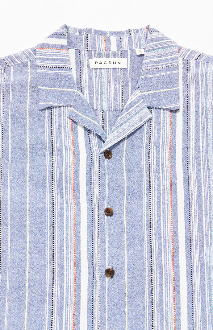 Striped Essan Camp Shirt