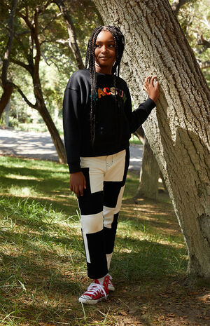 Roll The Dice Corduroy Straight Leg Jeans image number 2