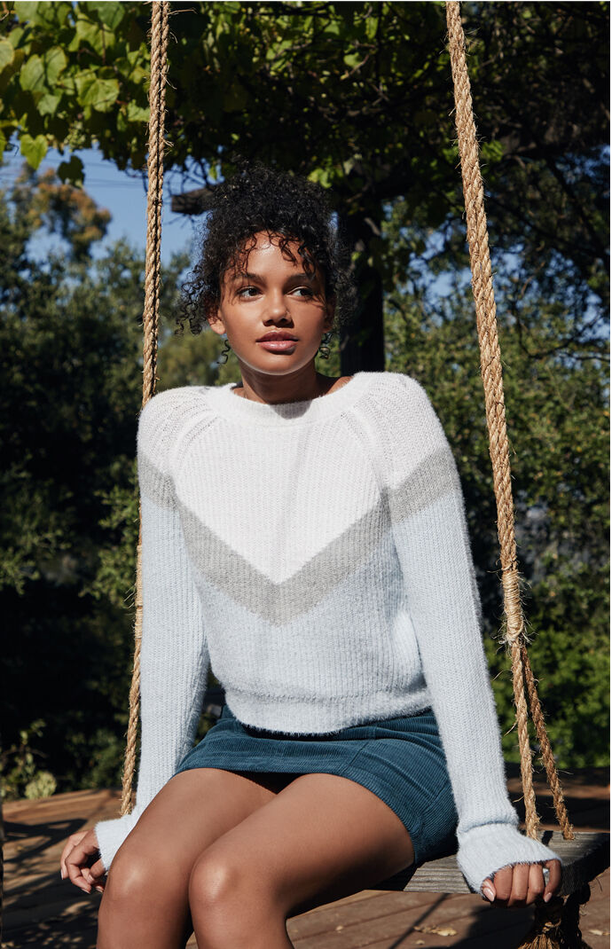 Nancy Girl Chevron Sweater