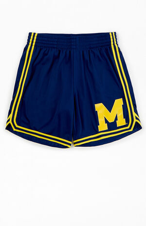 Michigan Wolverine Basketball Shorts image number 1