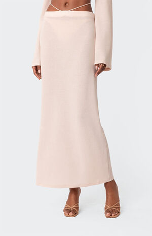 Celeste Low Rise Strap Maxi Skirt image number 3