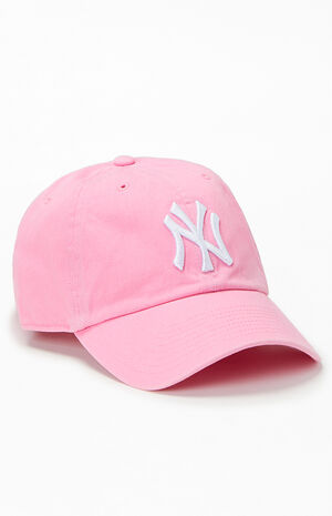 Rose NY Yankees Dad Hat image number 1
