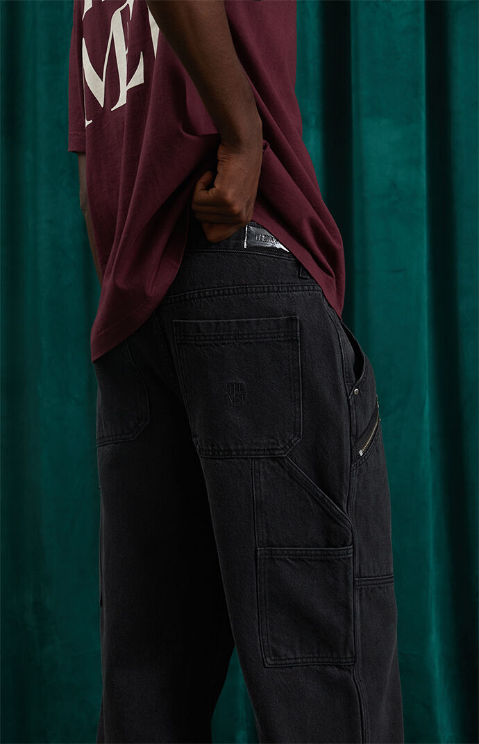 The Met x Pacsun Black Baggy Carpenter Jeans