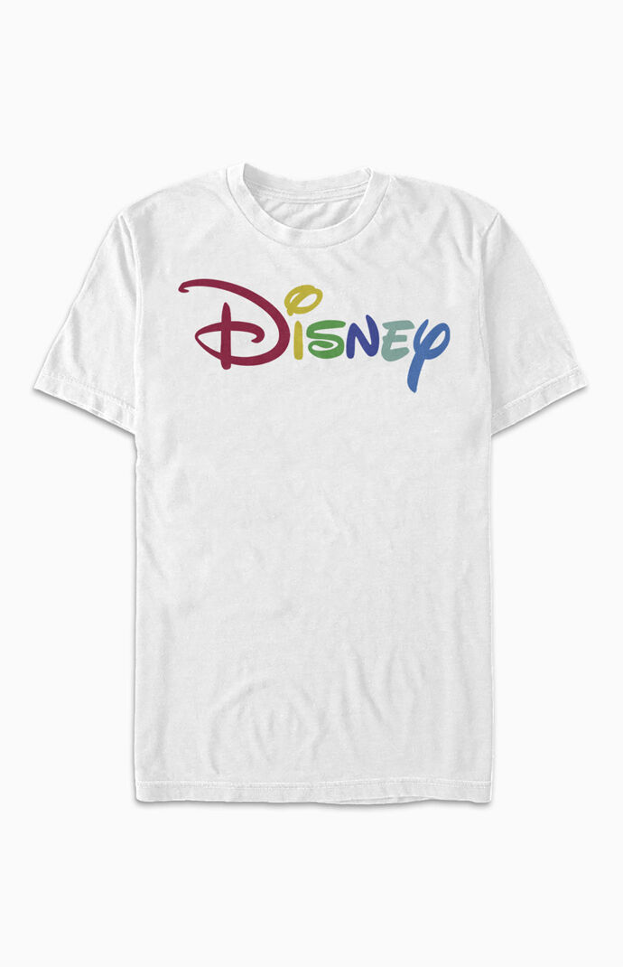 Multicolor Disney Logo T-Shirt