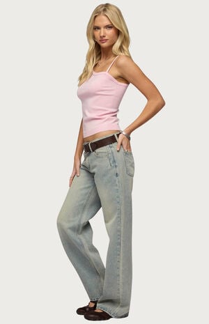 Lorelai Asymmetric Knit Top image number 4