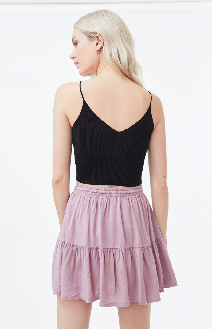 Double V Sweater Tank Top