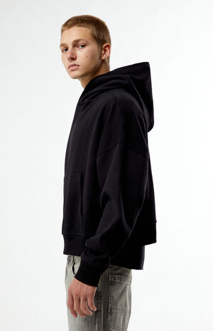 Solid Color Cropped Hoodie image number 3
