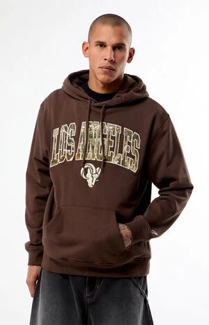 LA Rams Real Tree Camo Hoodie image number 1