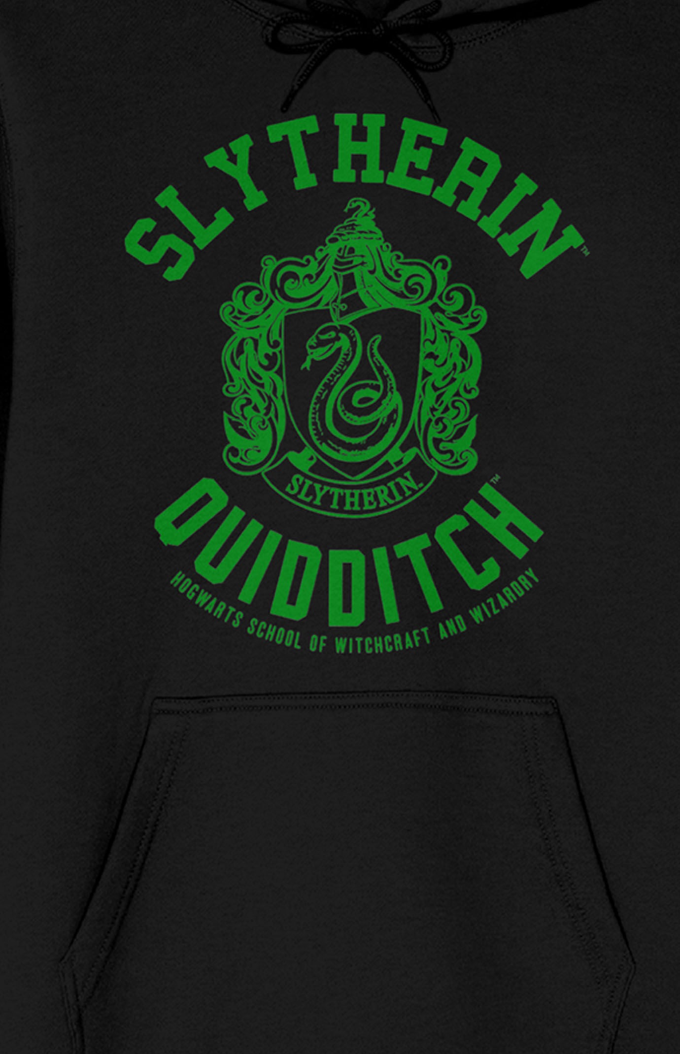 Black slytherin hoodie clearance