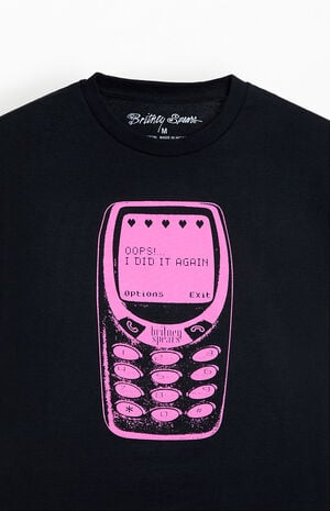 Britney Spears Cellphone T-Shirt image number 2