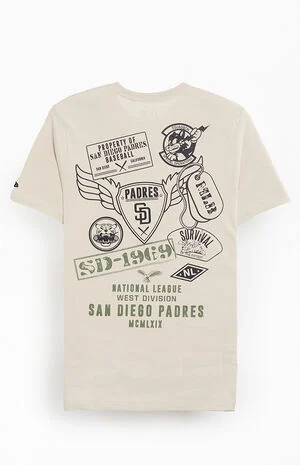 Padres Military Logos T-Shirt image number 1