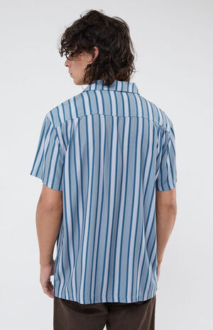 Dudley Stripe Woven Camp Shirt image number 3