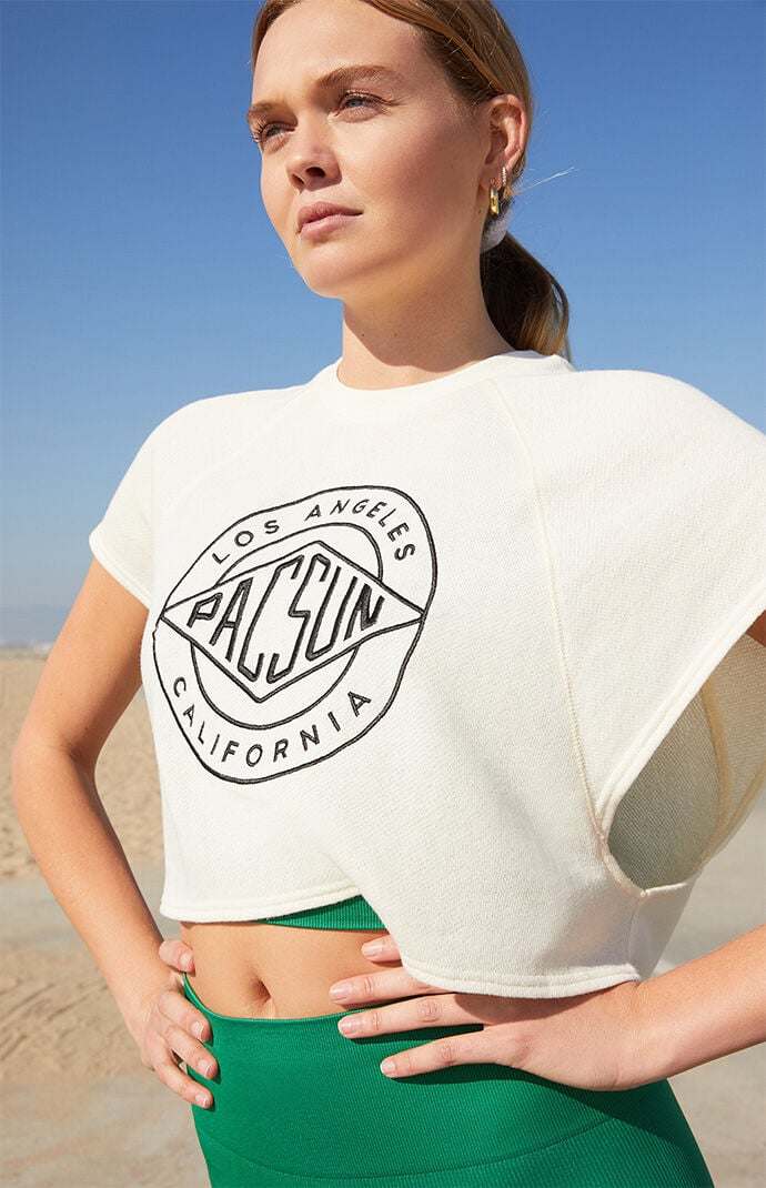 La deals hearts sweatshirt