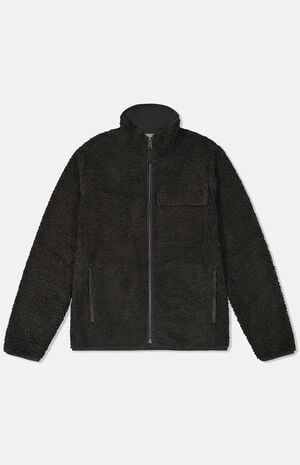 Moritz Black Faux Shearling Jacket image number 1