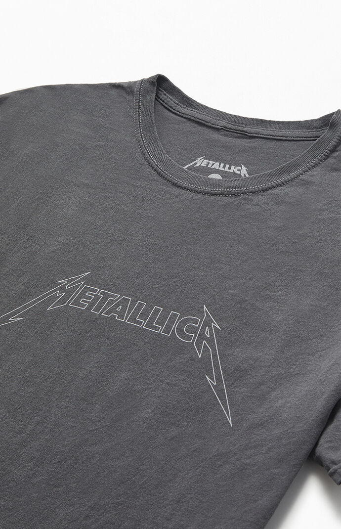 Metallica grey sale shirt