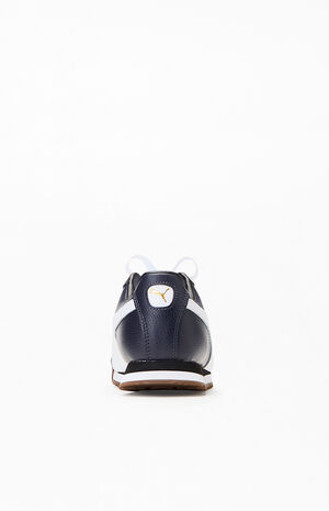 Women's Navy Roma 24 Standard Sneakers image number 3