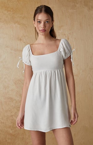 Open Back Babydoll Mini Dress image number 1