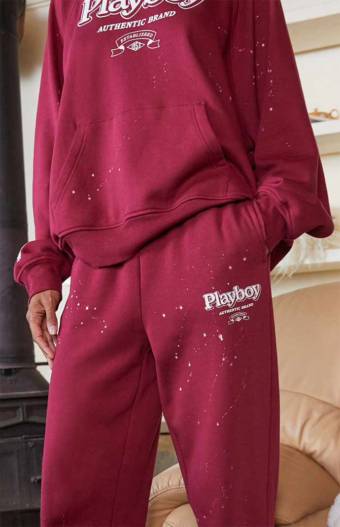 Playboy on sale sweatpants pink