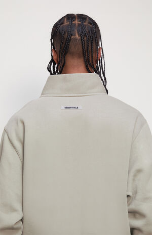 Fear Of God Fog Essentials Moss Half Zip Pullover Pacsun