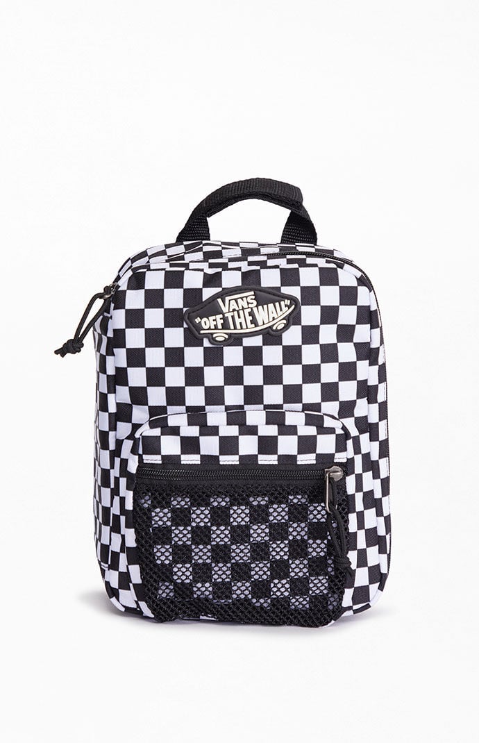 Vans checkerboard outlet lunch bag