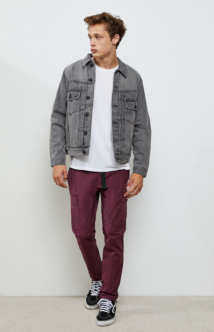 Grey Vintage Fit Denim Jacket
