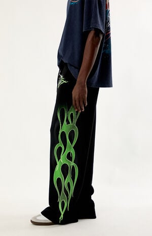 Flame Logo Ultra Baggy Sweatpants image number 2